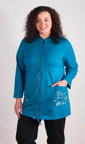 Кофта женская спортивная на молнии 251897