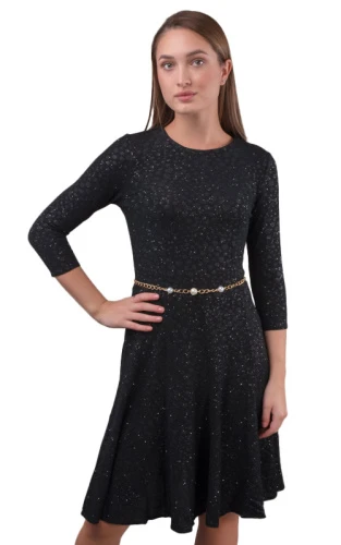 Платье женское с люрексом 252570