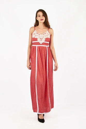 Сарафан женский с кружевом 2376