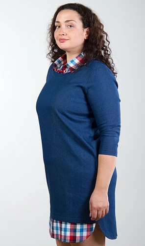 Платье женское с воротником 253079 фото 2