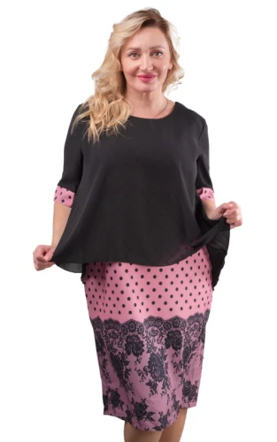 Платье женское в горох 252709