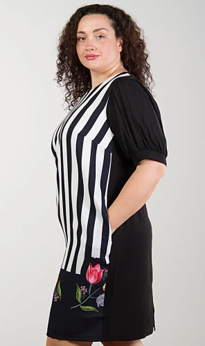 Платье женское в полоску 253055 фото 2