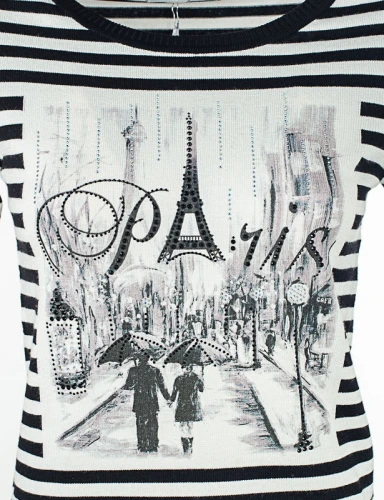 Джемпер женский в полоску 250636 фото 2