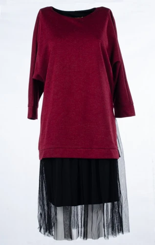 Платье женское с сеткой 248505