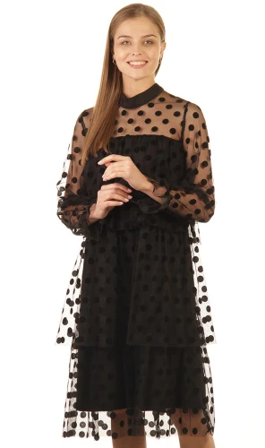 Платье женское ярусное 253681