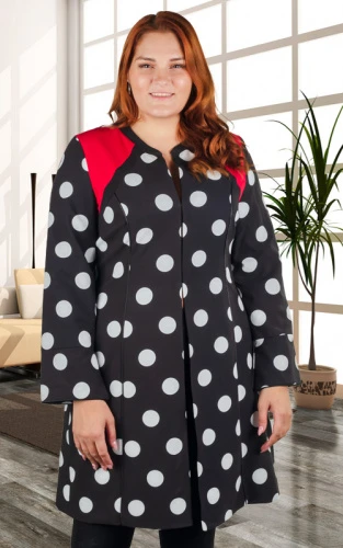 Кардиган женский в горох 252190