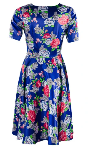 Платье женское атласное 252539 фото 3