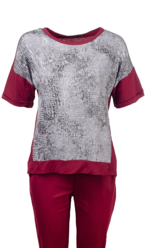 Костюм женский спортивный с коротким рукавом 252778 фото 2