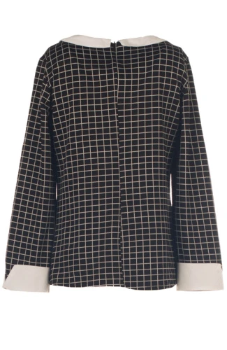 Кофта женская с воротником 2297768 фото 2