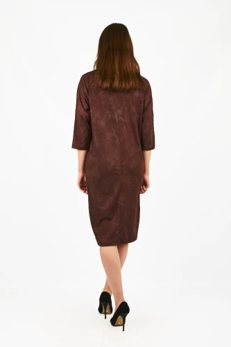 Платье женское с брошью 2425 фото 2