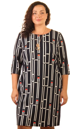 Платье женское рукав 3/4 253247