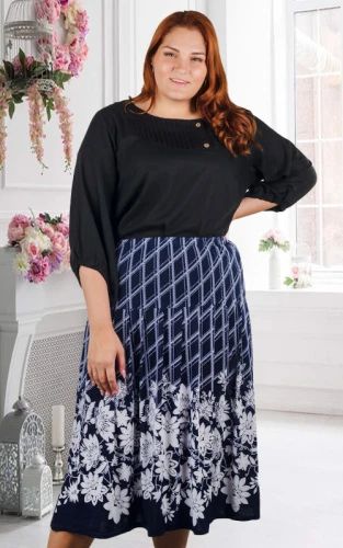 Юбка женская на резинке 252379