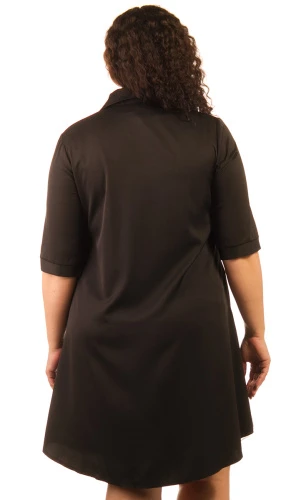 Платье-рубашка женское с принтом 253408 фото 2