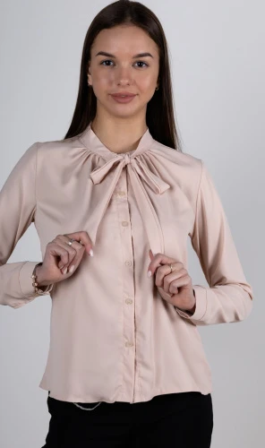 Блузка женская с бантом 253101 фото 2