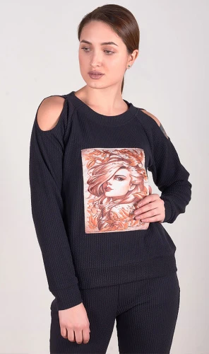 Костюм женский с открытыми плечами 252943 фото 2