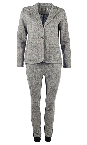 Костюм женский брючный комбинированный 2299746