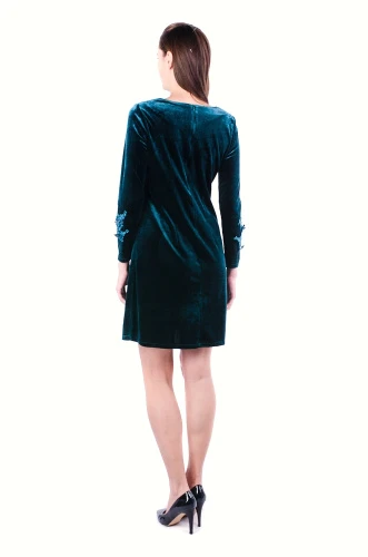 Платье женское бархатное 4050 фото 2