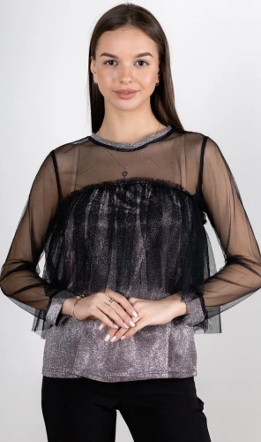 Блузка женская с люрексом 251348