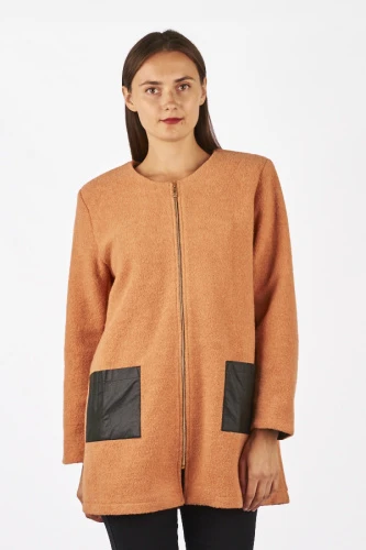 Кардиган женский на молнии 2434