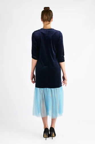 Платье женское бархатное 2032 фото 2