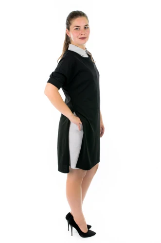 Платье женское с воротником 2979 фото 3