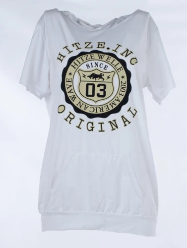 Футболка женская с капюшоном 248824