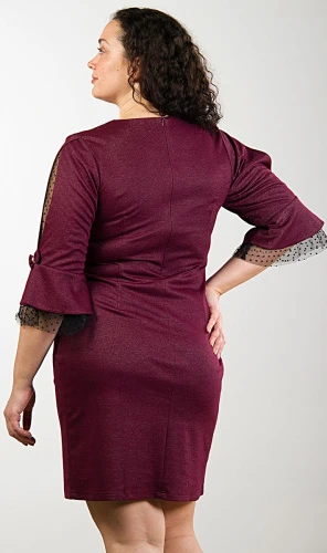 Платье женское рукав волан 253073 фото 3