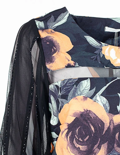 Платье женское с цветочным принтом 250063 фото 2