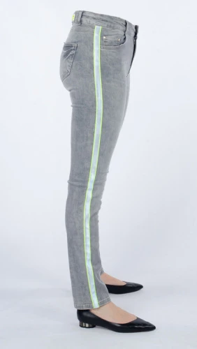 Джинсы женские с лампасами 248667 фото 2