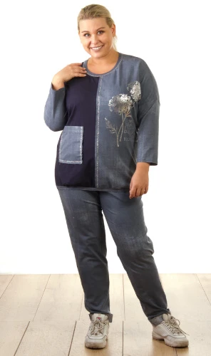 Костюм женский с принтом 253188