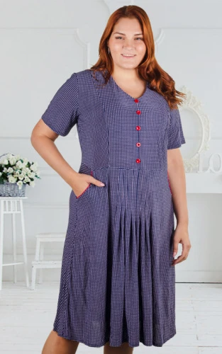 Платье женское в горошек 252365