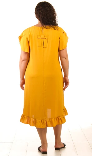 Платье женское с оборкой 253340 фото 2