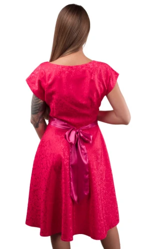 Платье женское с коротким рукавом 252507 фото 3